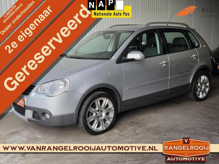 Volkswagen Polo 1.4-16V Cross, 2e eig., NAP km's, cruise, ai, Auto's, Volkswagen, Bedrijf, Te koop, Polo, ABS, Airbags, Airconditioning