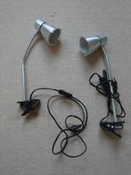 Bureaulamp klemlamp leeslamp (1 stuks), Huis en Inrichting, Lampen | Tafellampen, Ophalen of Verzenden, Gebruikt, Metaal, Minder dan 50 cm