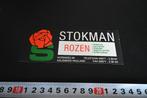 sticker Aalsmeer  STOKMAN Rozen  Hornweg 80, Ophalen, Zo goed als nieuw