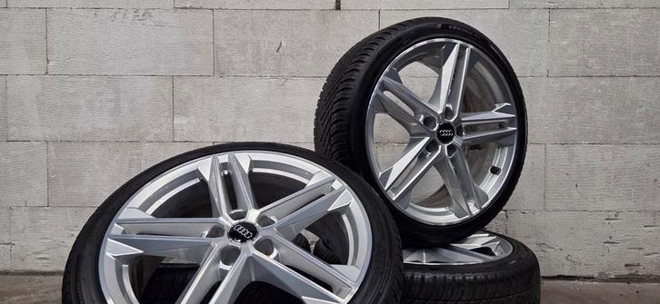 19" Audi A4 S4 B9 8W B8 S-line orig velgen all-season 7.5mm, Auto-onderdelen, Banden en Velgen, Banden en Velgen, All Season, 19 inch
