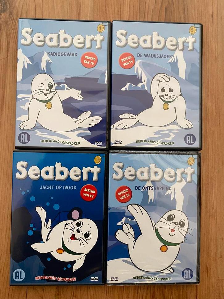 Dvd Seabert compleet 4 delen, Cd's en Dvd's, Dvd's | Kinderen en Jeugd, Zo goed als nieuw, Film, Overige genres, Boxset, Ophalen