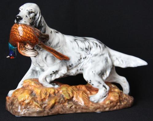 Kostbare Royal Doulton grote Engelse Setter, gemerkt, 100%, Antiek en Kunst, Antiek | Keramiek en Aardewerk, Ophalen of Verzenden