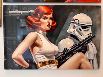 Trooper by L.A. French - scifi pin up beschikbaar voor biedingen
