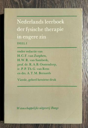 Nederlands leerboek der fysische therapie in engere zin beschikbaar voor biedingen