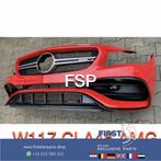 W117 C117 X117 CLA45 FACELIFT AMG VOORBUMPER ROOD COMPLEET +, Gebruikt, -, Voor, Ophalen of Verzenden