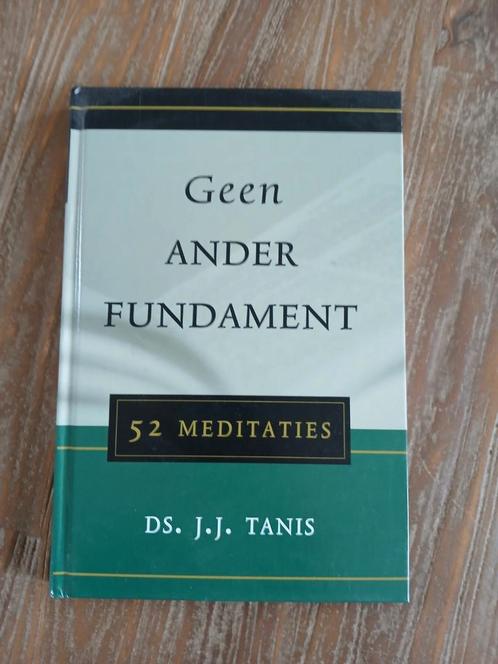 J.J. Tanis - Geen ander fundament, Boeken, Godsdienst en Theologie, Zo goed als nieuw, Ophalen of Verzenden