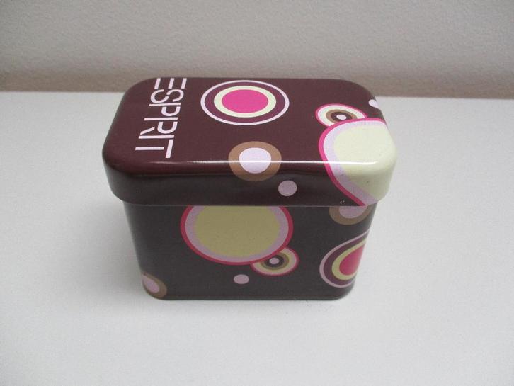 Esprit blikje, Verzamelen, Blikken, Zo goed als nieuw, Overige, Overige merken, Ophalen of Verzenden