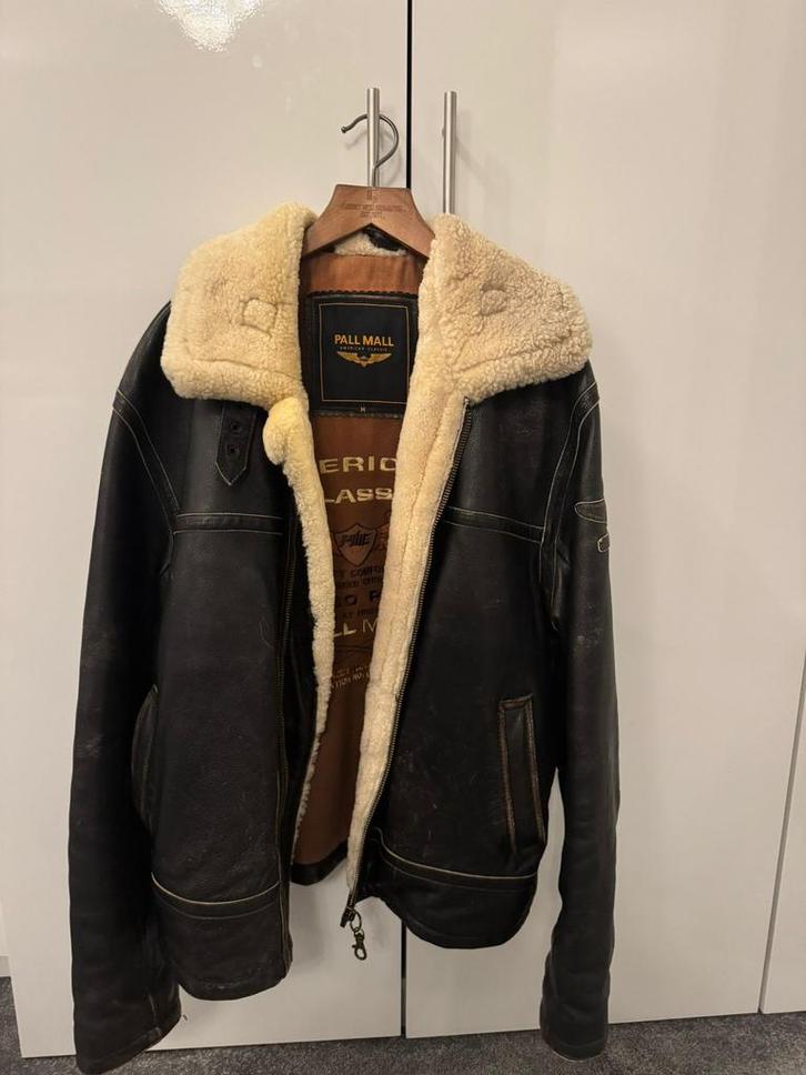 Vintage cargo Pall Mall pilotenjas, Kleding | Heren, Jassen | Winter, Zo goed als nieuw, Maat 48/50 (M), Overige kleuren, Ophalen of Verzenden