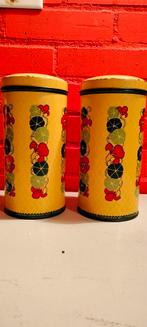 Vintage Verkade beschuitbussen  Oost Indische kers, Verzamelen, Blikken, Ophalen of Verzenden, Gebruikt, Beschuit, Verkade