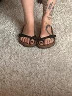 BIRKENSTOCK PIAZZA ZWART 36 NU GRATIS VERZENDING PER POST, Kleding | Dames, Slippers, Birkenstock 36, Verzenden, Zwart