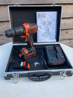 Black + decker accuboormachine, Ophalen, Zo goed als nieuw, Minder dan 400 watt, Boormachine