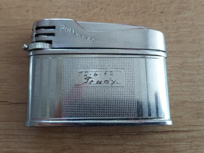 * Vintage aansteker Polly-Gaz *, Verzamelen, Rookartikelen, Aanstekers en Luciferdoosjes, Verzenden, Gebruikt, Aansteker