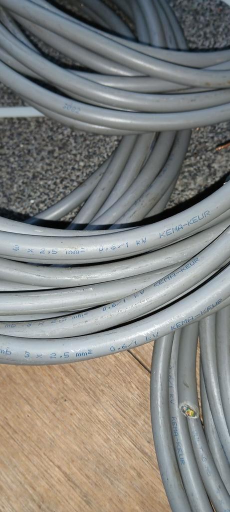 Draka Kabel Donderdag YMvK 3 x 2.5 mm2, Doe-het-zelf en Verbouw, Elektra en Kabels, Nieuw, Kabel of Snoer, Ophalen of Verzenden