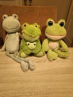 Kikker knuffel collectie, Kinderen en Baby's, Speelgoed | Knuffels en Pluche, Ophalen of Verzenden, Zo goed als nieuw, Kikker