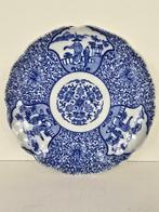 Schitterend blauw wit bord, porselein, Japan, Edo-periode, Antiek en Kunst, Ophalen of Verzenden