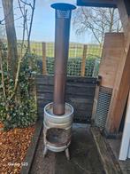 Rvs bierfust tuinhaard, Ophalen