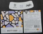 Bieretiket Bretty Boop Br. Des Legendes/De la Senne (12k6), Verzenden, Gebruikt, Overige typen, Overige merken