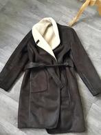 Creenstone lange damesjas zgan, Ophalen of Verzenden, Zo goed als nieuw, Maat 42/44 (L), Bruin