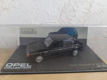 Opel Kadett D Gt/e zwart Opelcollection 1:43 (incl ovp) beschikbaar voor biedingen