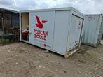 tuinschuur 2 x schuifdeur 1 x roldeur ideaal voor tijdeLIJKE, Tuin en Terras, Ophalen, Overige materialen, Schuur, Zonder ramen