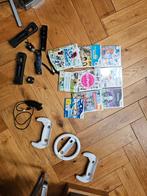 Wii compleet, Spelcomputers en Games, Spelcomputers | Nintendo Wii, Ophalen of Verzenden, Gebruikt, Met 2 controllers, Met games