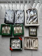 Prachtige grote Kerst pegels ( glas), Ophalen of Verzenden, Zo goed als nieuw