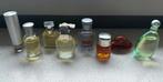 8 miniatuurflesjes parfum zgan, Verzamelen, Ophalen of Verzenden, Zo goed als nieuw, Miniatuur, Gevuld