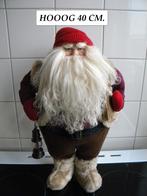 KERSTMAN MET BOEK EN LANTAARN, HOOG 40 CM., Ophalen of Verzenden, Gebruikt