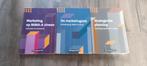 Te koop 3 boeken Marketing op Nima a niveau, Boeken, Studieboeken en Cursussen, Ophalen of Verzenden, Beta, Gelezen, HBO