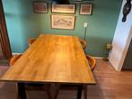 Eettafel met stoelen, Ophalen, Zo goed als nieuw, Rechthoekig, 50 tot 100 cm