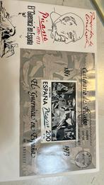 Picasso 1881-1973 speciale uitgave Madrid 25-10-1981, Ophalen of Verzenden, Gestempeld
