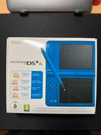 Nintendo DSi XL blauw met doos en toebehoren, Spelcomputers en Games, Dsi XL, Blauw, Ophalen of Verzenden, Gebruikt