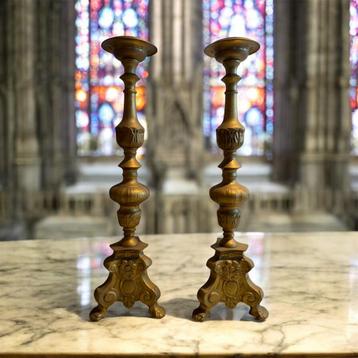 19e-eeuwse Franse barokke altaarkandelaar –  1880–1900 beschikbaar voor biedingen