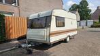 Knaus sudwind 395 met voortent en luifel bouwjaar 1986, Dwars-stapelbed, 75 kg, Treinzit, Particulier