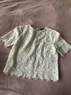 Zara kanten top, Maat 38/40 (M), Verzenden, Zo goed als nieuw, Korte mouw