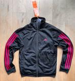 Adidas vintage sport jasje zwart roze strepen  M / 40, Kleding | Dames, Sportkleding, Gedragen, Overige typen, Maat 38/40 (M)