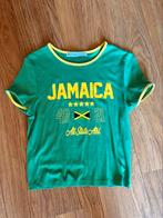 Jamaica topje Bershka maat L, Ophalen, Zo goed als nieuw, Zonder mouw