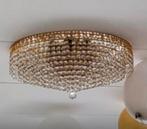 Grote swarovski kristallen plafonnière in zeer goede staat, Ophalen of Verzenden, Zo goed als nieuw