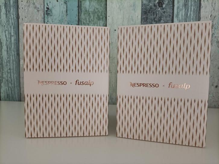 2x Nespresso X Fusalp Barista Festive cocktailglazen, Verzamelen, Glas en Borrelglaasjes, Nieuw, Overige typen, Ophalen of Verzenden