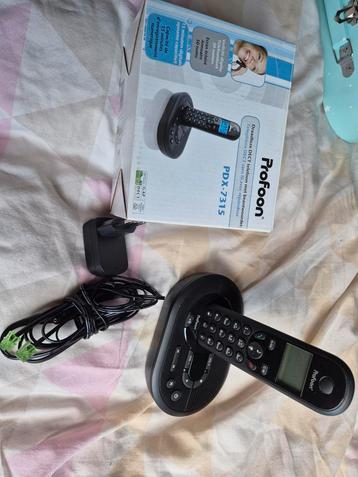 Profoon PDX-7315 Draadloze DECT Telefoon beschikbaar voor biedingen