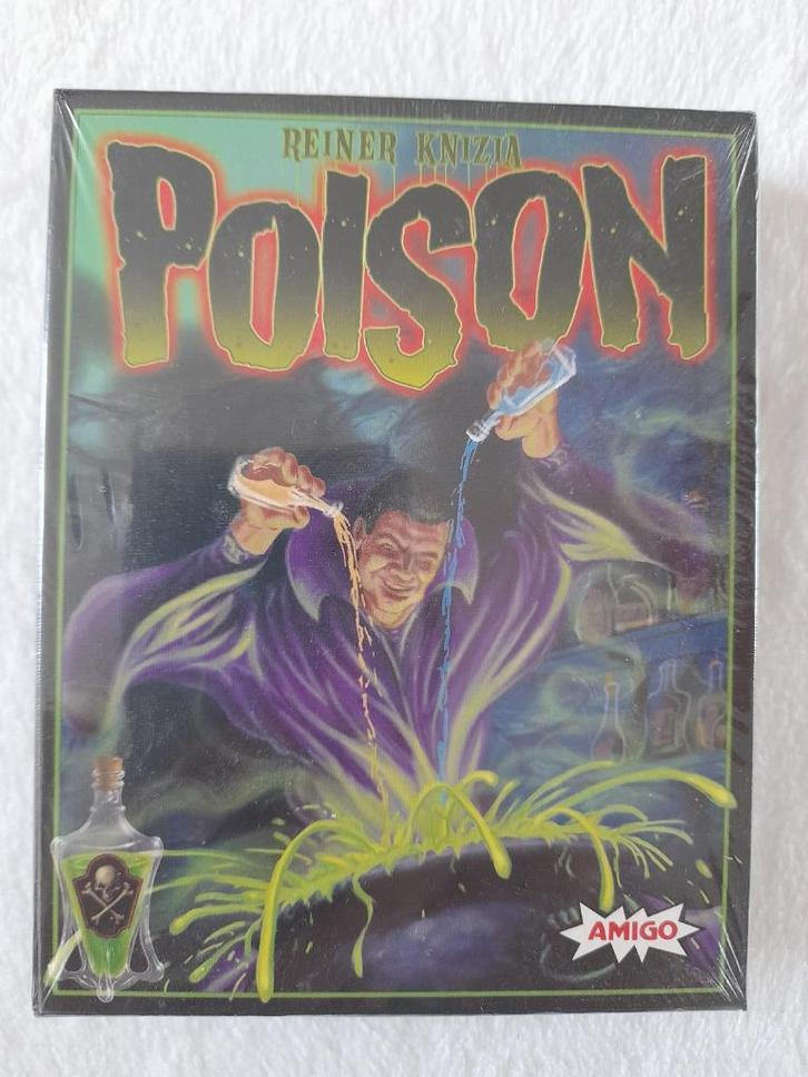 Poison (kaartspel), Hobby en Vrije tijd, Gezelschapsspellen | Kaartspellen, Nieuw, Drie of vier spelers, Vijf spelers of meer