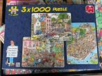 Jan van Haasteren - 3 x 1000 stukjes, Ophalen of Verzenden, 500 t/m 1500 stukjes, Gebruikt, Legpuzzel