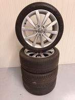 17'' 5x112 VW Golf Touran etc Dijon velgen zomerbanden, Gebruikt, Velg(en), 17 inch, Ophalen of Verzenden