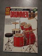 Leer jezelf drummen, 10 easy lessons (cd/dvd), Drums of Percussie, Les of Cursus, Ophalen of Verzenden, Zo goed als nieuw