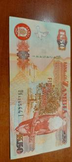 Prachtig mooi Bankbiljet van 50 Kwacha Zambia UNC, Postzegels en Munten, Bankbiljetten | Afrika, Los biljet, Zambia, Ophalen of Verzenden