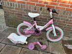 Meisjesfiets 14 inch, Ophalen, Gebruikt, Minder dan 16 inch, Zijwieltjes