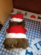 Tendertoys kerst egel knuffel met kerstpak en muts 24 cm, Ophalen of Verzenden