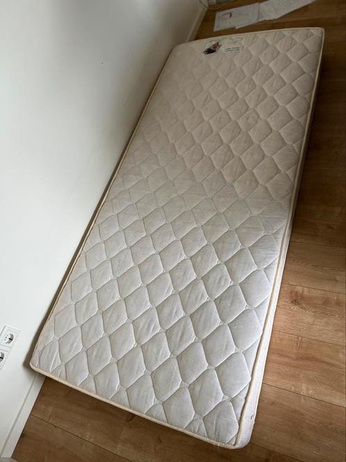 Woood matras Bonell wit 90 x 200 cm, Huis en Inrichting, Slaapkamer | Matrassen en Bedbodems, Zo goed als nieuw, 90 cm, 200 cm