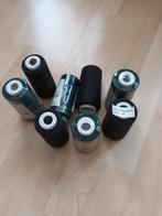 Lockgaren 8x. Zwart 4x groen 4x., Ophalen, Zo goed als nieuw, Garen of Naald(en)