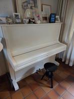 Witte Piano – Karaktervol Meubelstuk met Muzika, Ophalen, Zo goed als nieuw, Wit